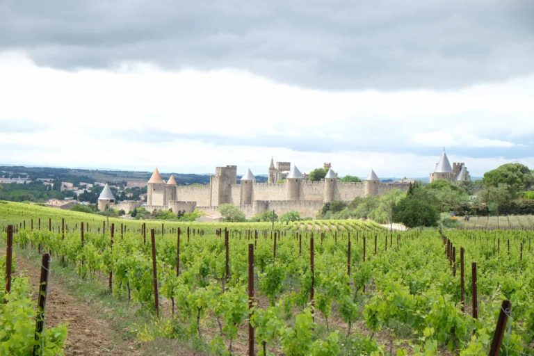 Carcassonne kasteel camping Rennes-les-Bains